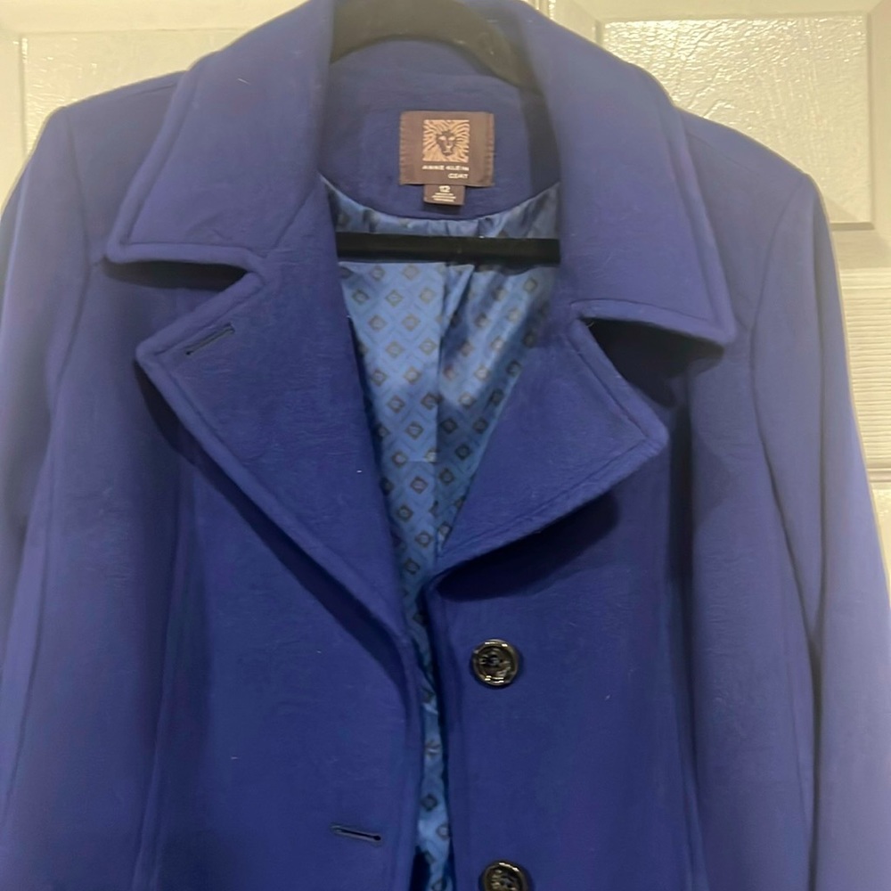 Brand new Annie Klein cashmere blend coat